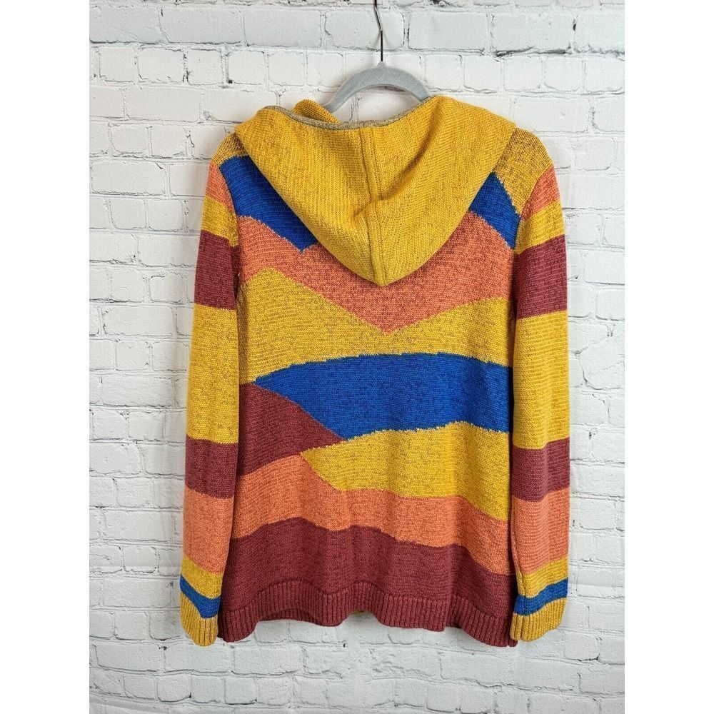 Soft Surroundings Multicolor Color Block Full Zip… - image 7